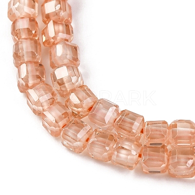 Cubic Zirconia Bead Strands ZIRC-P109-01B-06-1