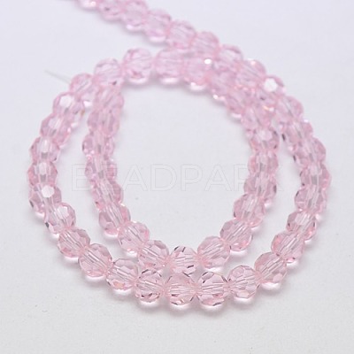 Glass Beads Strands EGLA-J042-8mm-19-1