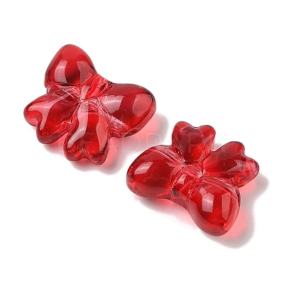 Transparent Spray Paint Glass Beads GLAA-Z011-02B-1
