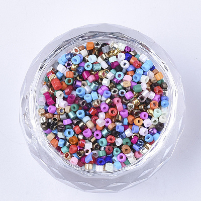 Glass Cylinder Beads SEED-Q036-01A-D33-1