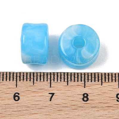 Opaque Acrylic Imitation Gemstone Beads AC-CBA3EFE-02L-1