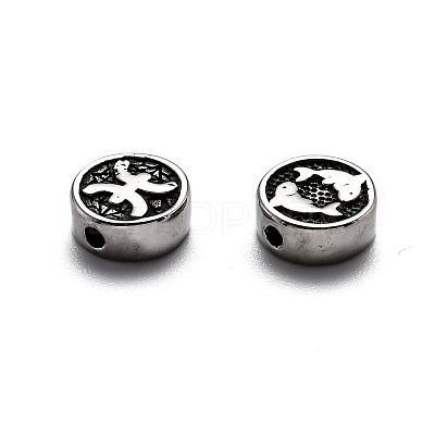304 Stainless Steel Beads STAS-J033-01K-1