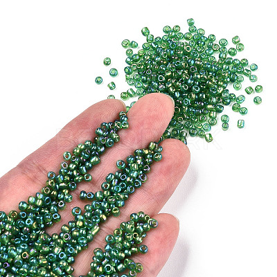 Round Glass Seed Beads SEED-A007-3mm-167-1