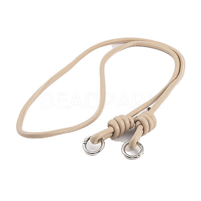 PU Leather & Alloy Phone Hand Strap Chains AJEW-H151-01F-1