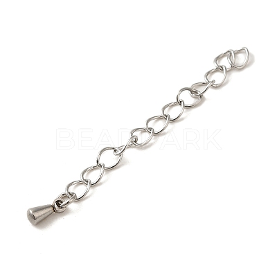 Tarnish Resistant 304 Stainless Steel Chain Extender STAS-P204-03P-1