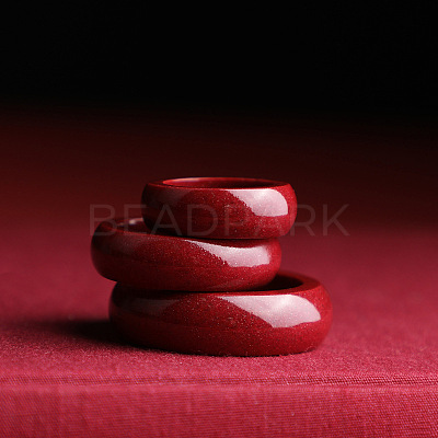Cinnabar Finger Rings FS-WGB4F46-02-1