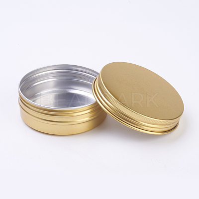 Round Aluminium Tin Cans CON-WH0010-02G-60ml-1