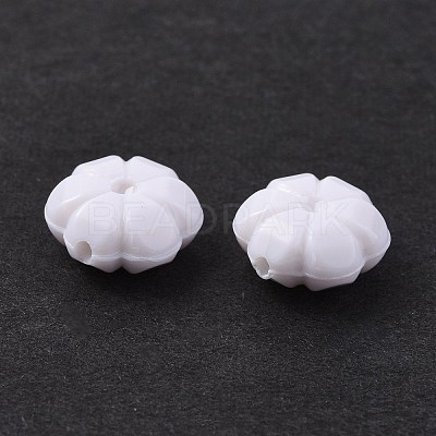 Opaque Acrylic Beads OACR-P007-74-1