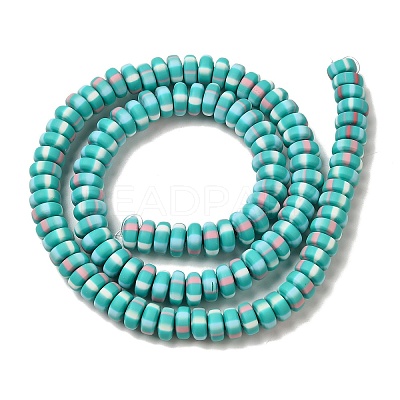 Polymer Clay Beads Strands CLAY-H006-02G-1