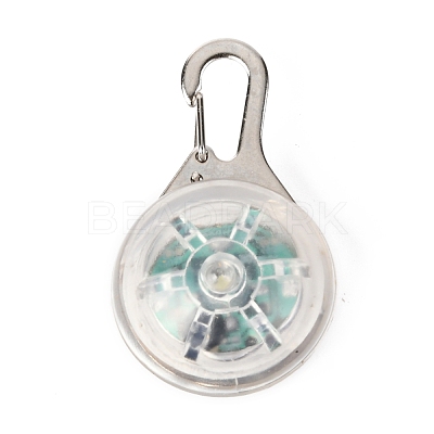 Plastic & Iron LED Collar Light AJEW-P080-06-1