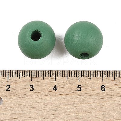 Wood European Beads WOOD-M014-01H-1
