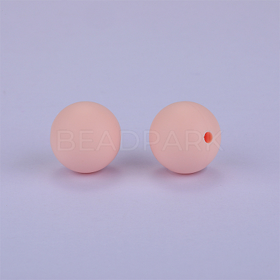 Round Silicone Focal Beads LS-SI-JX0046A-59-1
