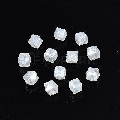 ABS Plastic Imitation Pearl Beads OACR-N008-112-1