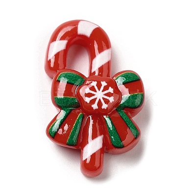 Christmas Theme Opaque Resin Cabochons LS-RESI-E043-01Q-1