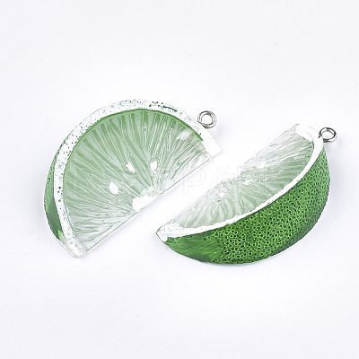 Resin Pendants LS-X-RESI-T028-56A-1