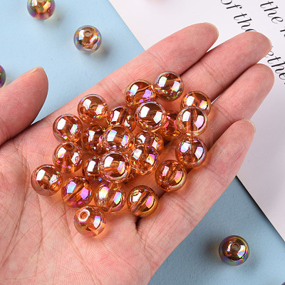 Transparent Acrylic Beads MACR-S370-B12mm-761-1