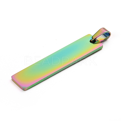 Ion Plating(IP) 304 Stainless Steel Pendants STAS-D142-01B-M-1