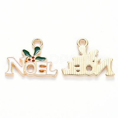 Alloy Enamel Pendants X-ENAM-S121-114-1