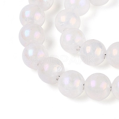 Electroplate Natural Quartz Crystal Beads Strands G-T144-39-1