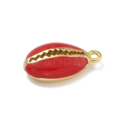 Rack Plating Brass Enamel Pendants KK-G515-19G-04-1