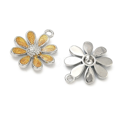 Brass Enamel Pendants KK-B171-01P-1