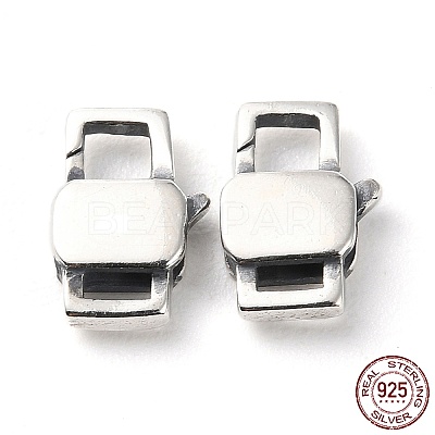 925 Thailand Sterling Silver Lobster Claw Clasps STER-D003-01B-P-1