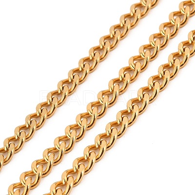 PVD Vacuum Plating 304 Stainless Steel Cuban Link Chains CHS-K016-03B-G-1