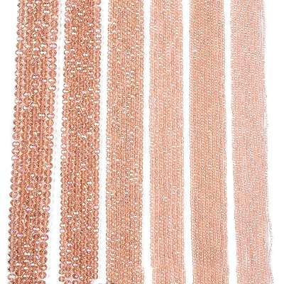 Electroplate Glass Beads Strands LS-EGLA-A044-T6mm-B21-1