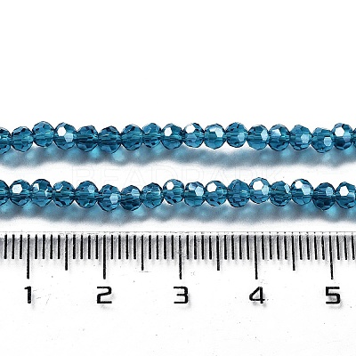 Electroplate Transparent Glass Beads Strands LS-EGLA-A035-T3mm-A12-1
