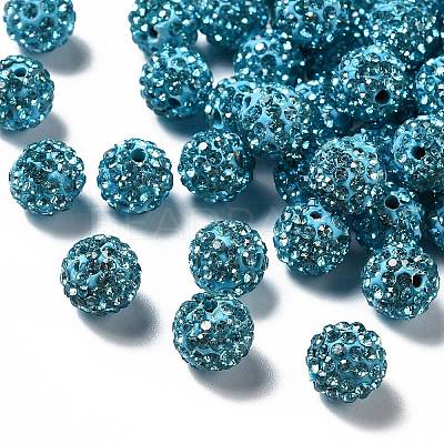 Pave Disco Ball Beads RB-A130-10mm-3-1