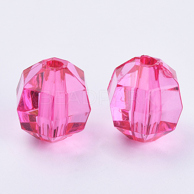 Transparent Acrylic Beads X-TACR-Q256-20mm-V08-1