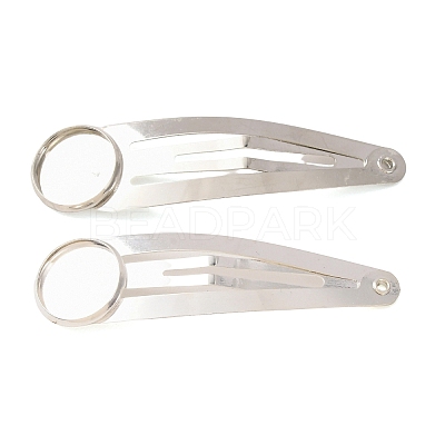 Iron Snap Hair Clip Findings RN-CBAB9AC-11P-1