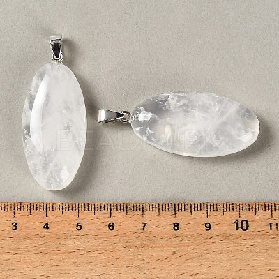 Natural Quartz Crystal Pendants GG-CBACB71-01P-20-1