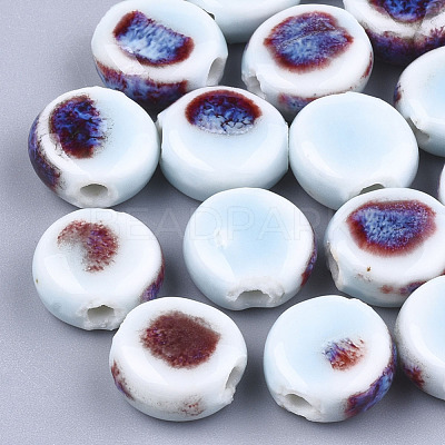 Handmade Porcelain Beads PORC-S498-39K-1