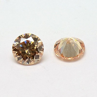 Cubic Zirconia Cabochons ZIRC-M002-6mm-3A-1