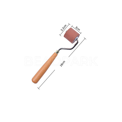 Wooden Brayer Roller DRAW-PW0001-359A-03-1