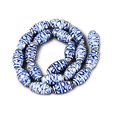 Handmade Porcelain Beads PORC-Q007-03B-1