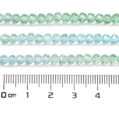 Transparent Painted Glass Beads Strands DGLA-A034-T3mm-A16-1