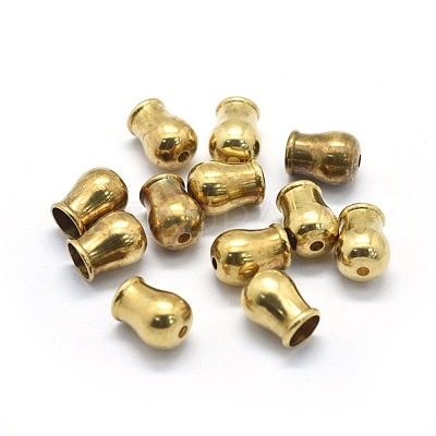 Brass Cord Ends KK-L184-04C-1