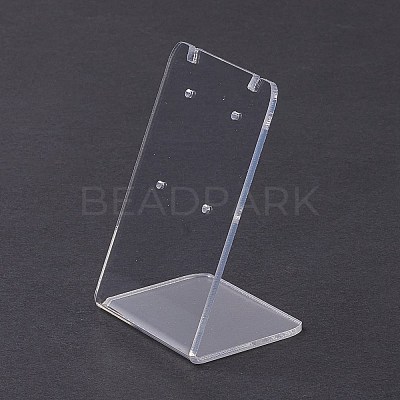 Acrylic Earring Stands Displays EDIS-F005-03B-1