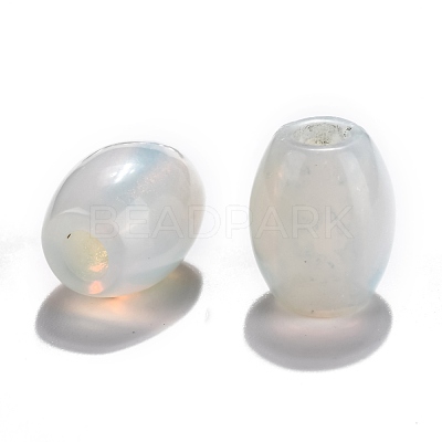 Opalite European Beads G-F580-A12-1