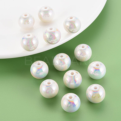 Opaque Acrylic Beads X-MACR-S370-D16mm-01-1