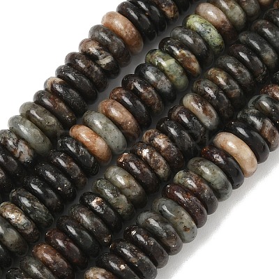 Natural Biotite Beads Strands G-B155-B04-4x10mm-1