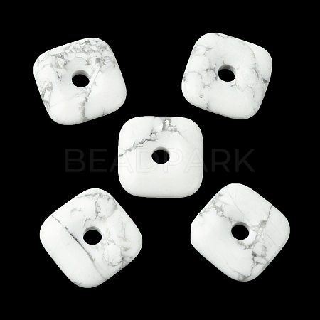 Natural Howlite Pendants GG-D003-B02-15-1