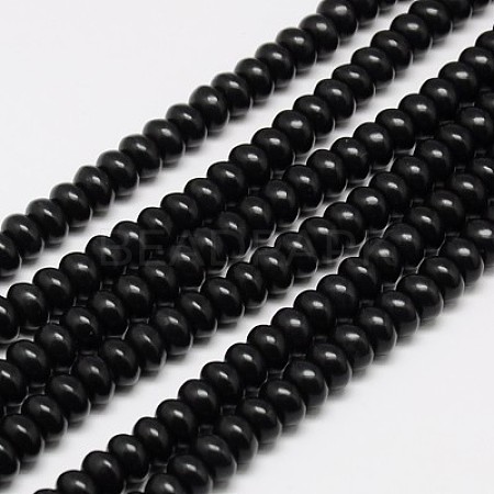 Synthetic Turquoise Beads Strands TURQ-G109-6x4mm-02-1