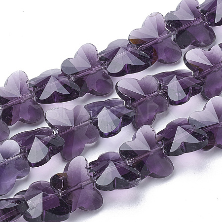 Transparent Glass Beads GLAA-Q066-10mm-B03-1