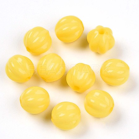 Opaque Acrylic Bead SACR-T017-07B-1