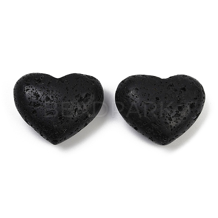 Heart Natural Lava Rock Palm Stones G-C186-02C-1