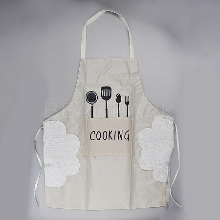 PVC Sleeveless Apron AJEW-WH20020-206-1