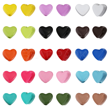 CHGCRAFT 45Pcs 3 Colors Alloy Enamel Pendants ENAM-CA0001-78-1